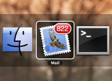 822 ungelesene E-Mails